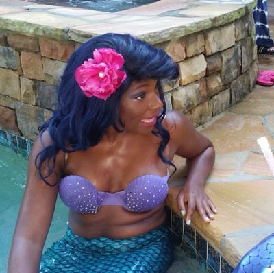 Swimming Mermaid Birthday Party Entertainment in Atlanta