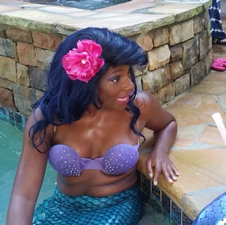 Swimming Mermaid Birthday Party Entertainment in Atlanta