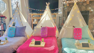 Themed Slumber Party Teepees by Cozy Corner Sleepovers