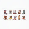 Cowboy Boot Temporary Tattoos