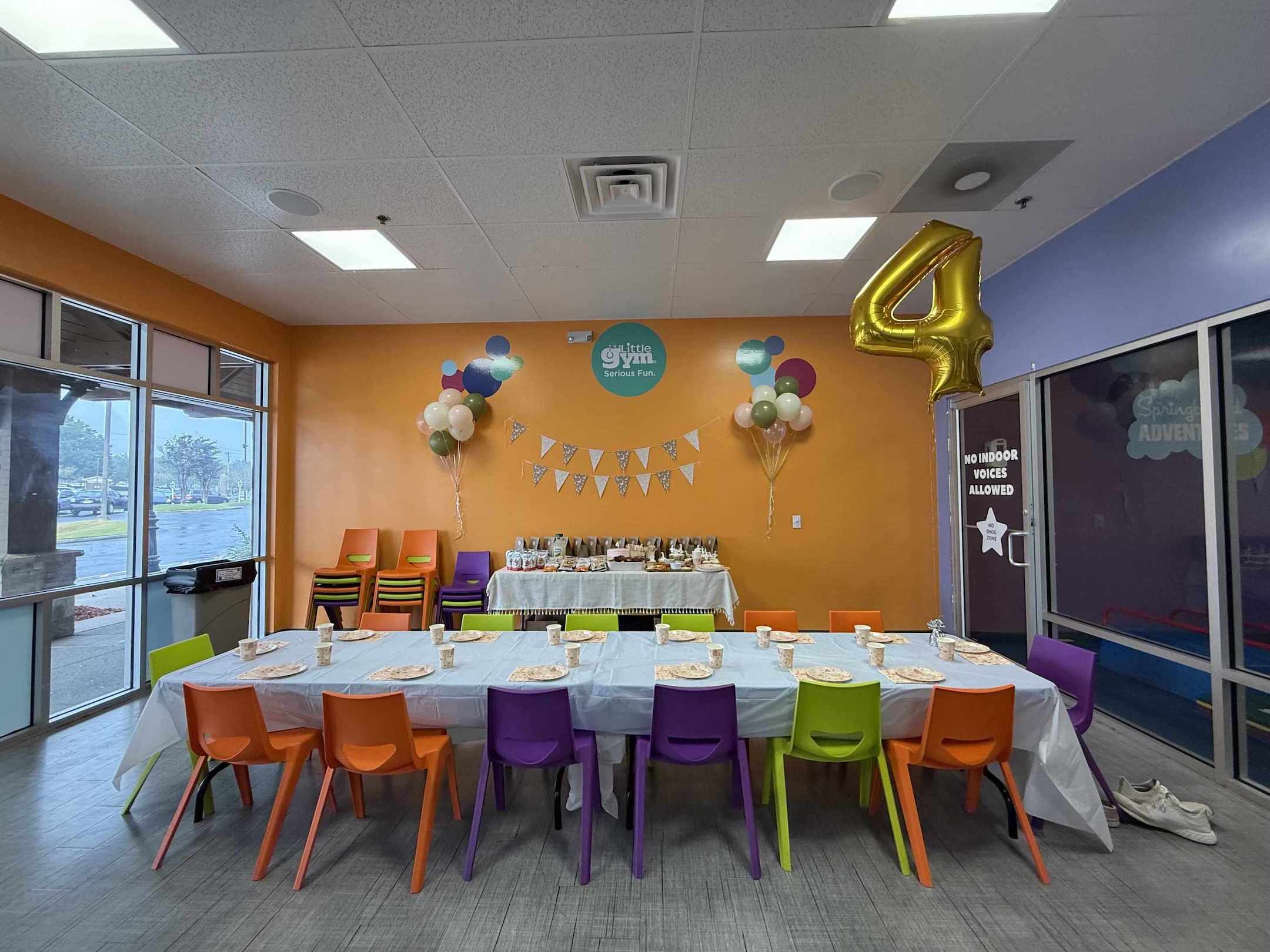 Themed Birthday Bash at The Little Gym of Johns Creek