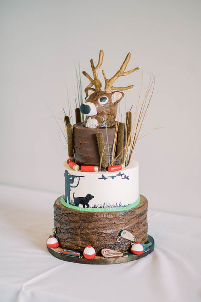 Three Tier Custom Event Cake