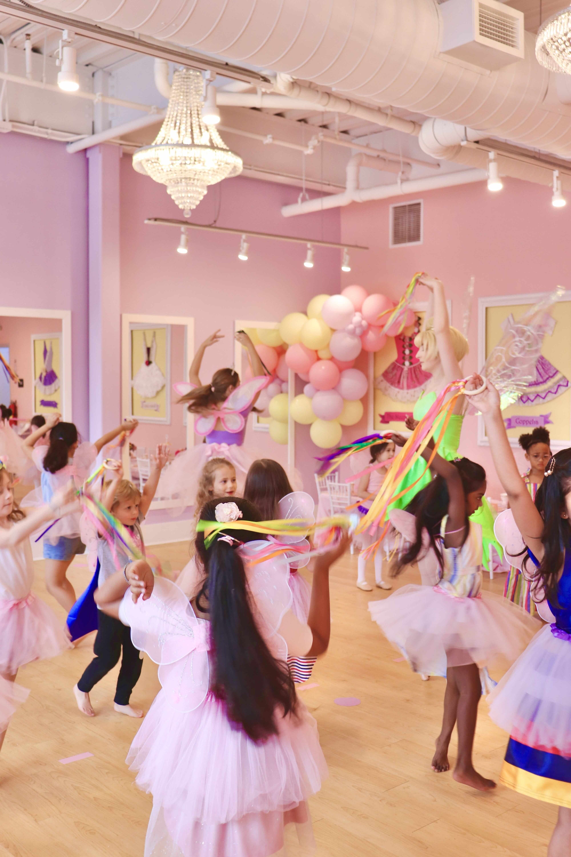 Ballerina Birthday Party Tutu School Brookhaven Confetti Jar