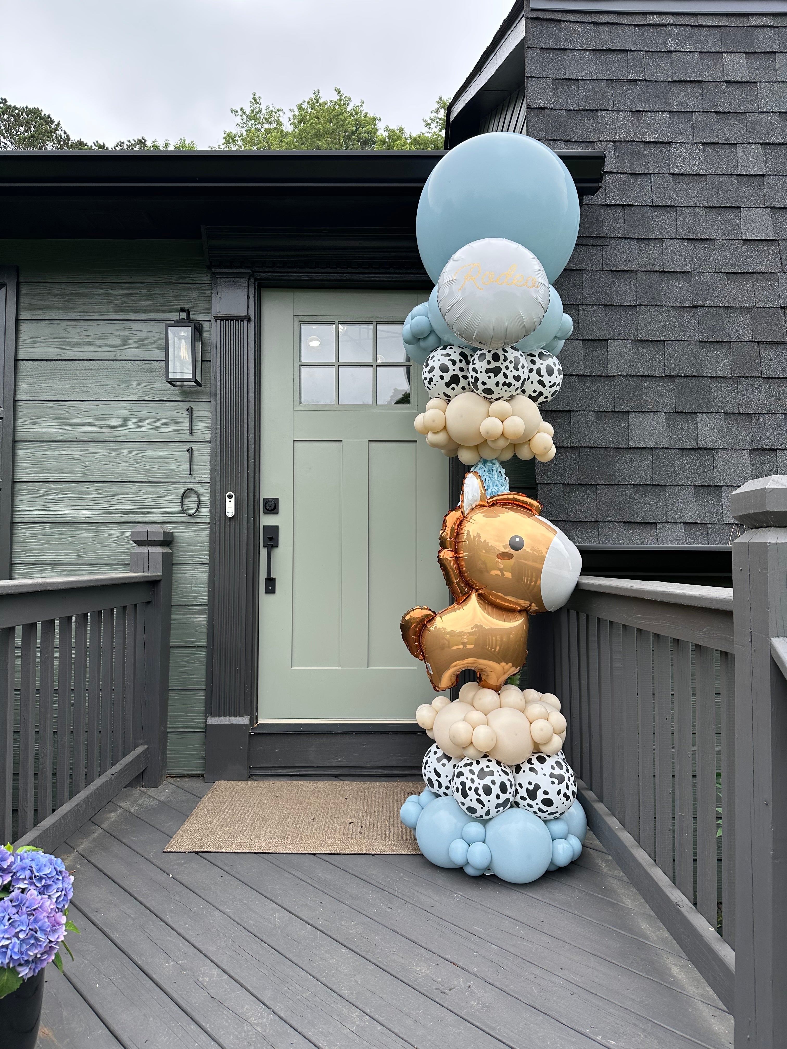 Two Party Tower Balloon Delivery Package