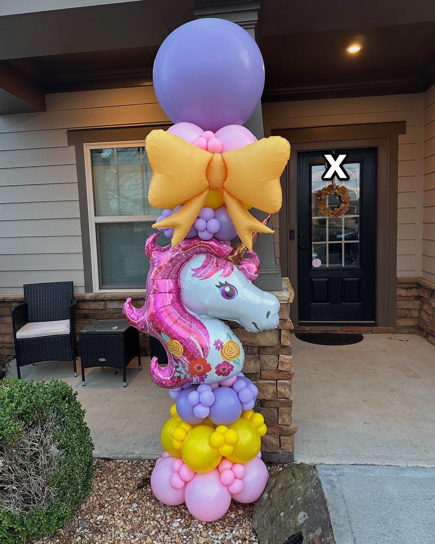 Two Party Tower Balloon Delivery Package