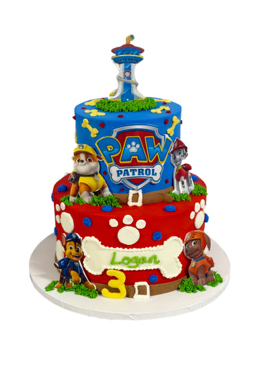 Two Tier Custom Cake