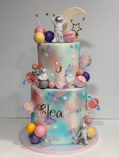 Two-Tier Custom Themed Birthday Cake from Manto's Cakes: Customize Your Theme