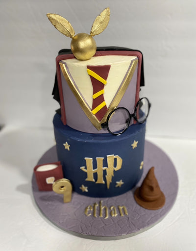 Two-Tier Custom Themed Birthday Cake from Manto's Cakes: Customize Your Theme