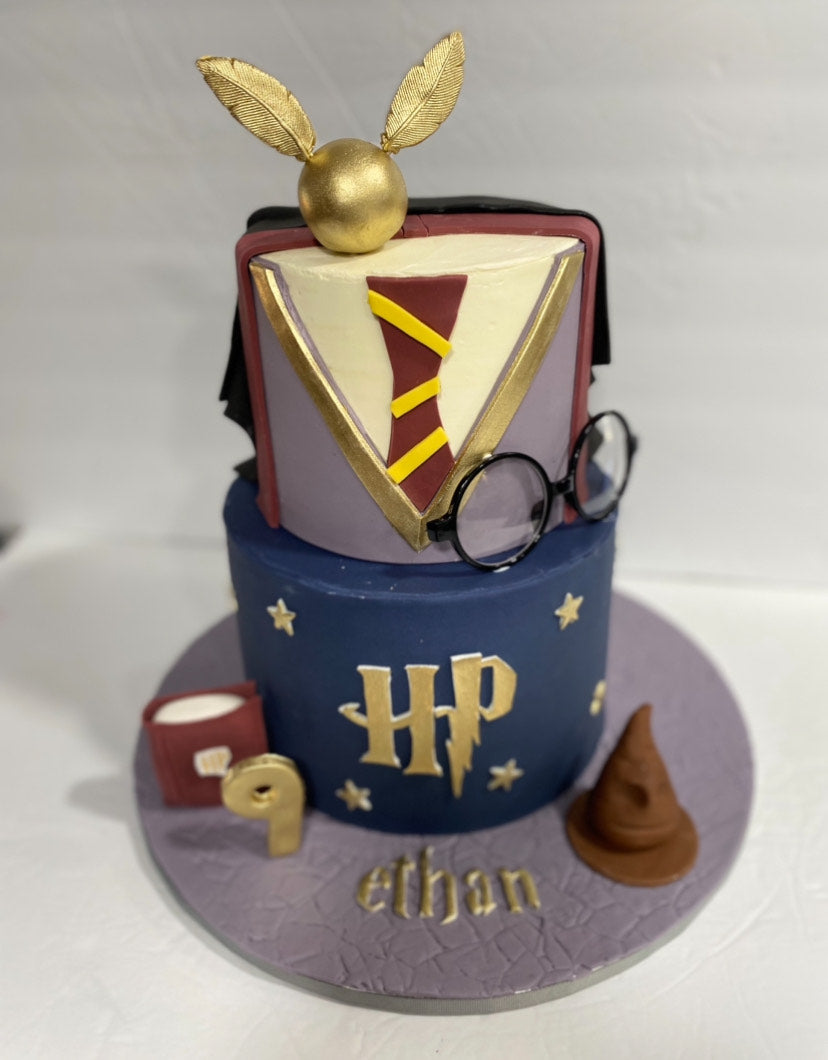 Two-Tier Custom Themed Birthday Cake from Manto's Cakes: Customize Your Theme