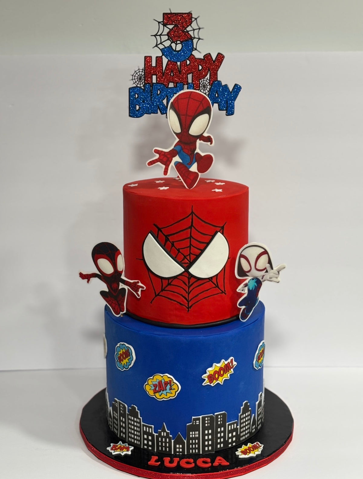 Two-Tier Custom Themed Birthday Cake from Manto's Cakes: Customize Your Theme
