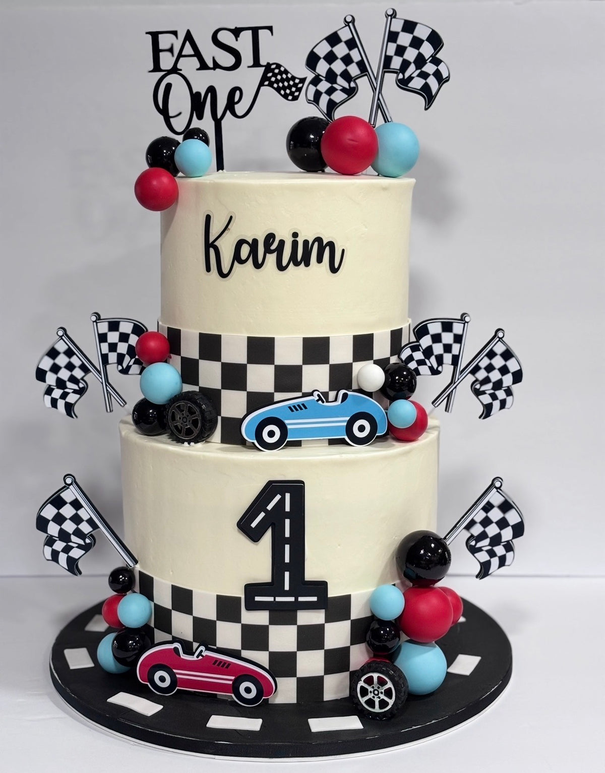Two-Tier Custom Themed Birthday Cake from Manto's Cakes: Customize Your Theme