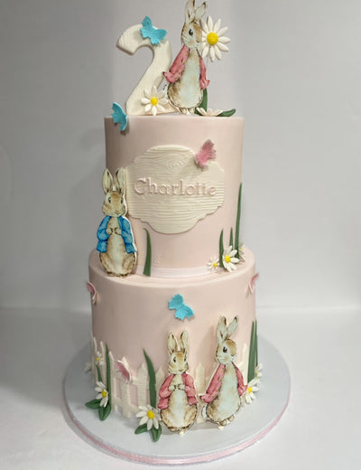 Two-Tier Custom Themed Birthday Cake from Manto's Cakes: Customize Your Theme