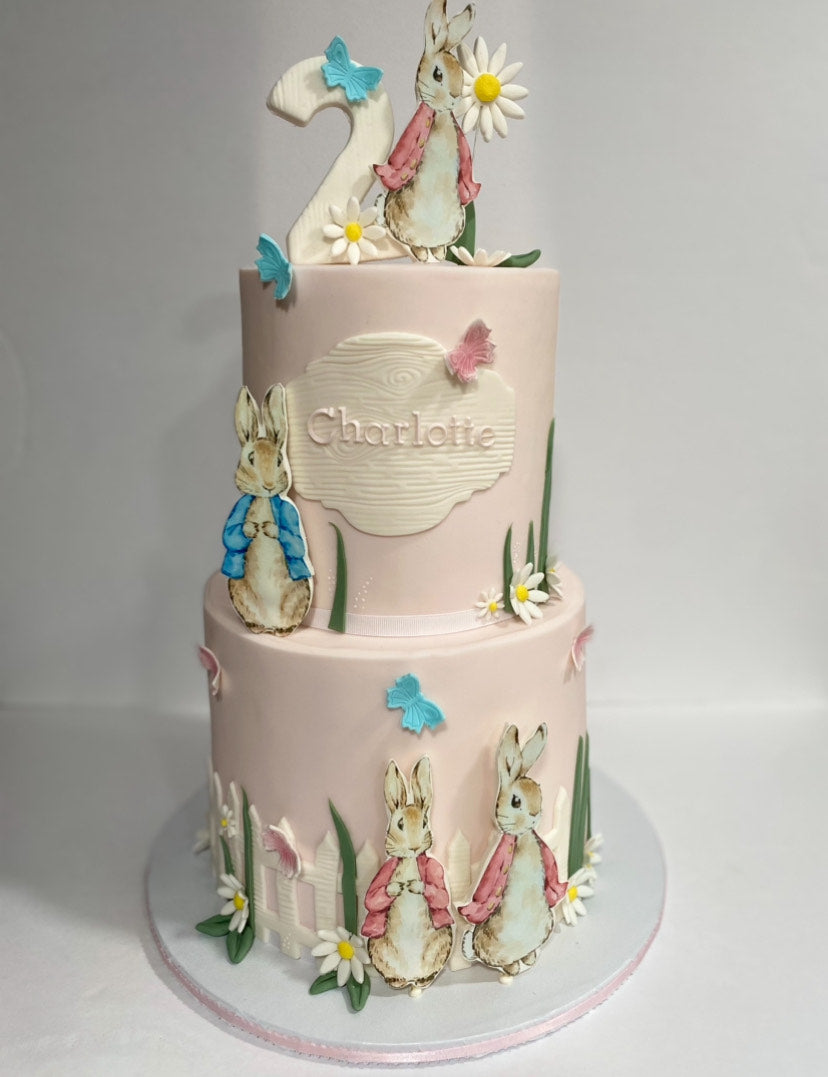 Two-Tier Custom Themed Birthday Cake from Manto's Cakes: Customize Your Theme