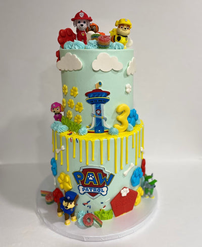 Two-Tier Custom Themed Birthday Cake from Manto's Cakes: Customize Your Theme