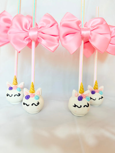 Unicorn & Rainbows Cake Pops - 2 Dozen!