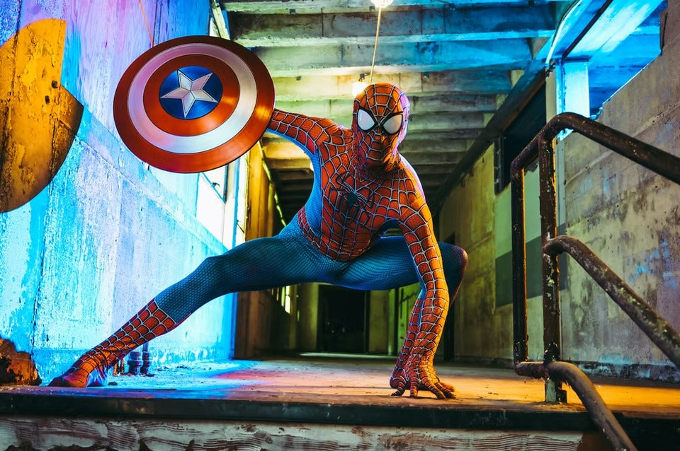Web-Slinging Hero Character Party