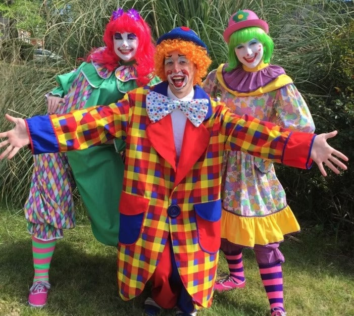 White Face Clown Character Party