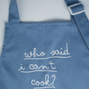 Little Chef Embroidered Linen Cooking Aprons