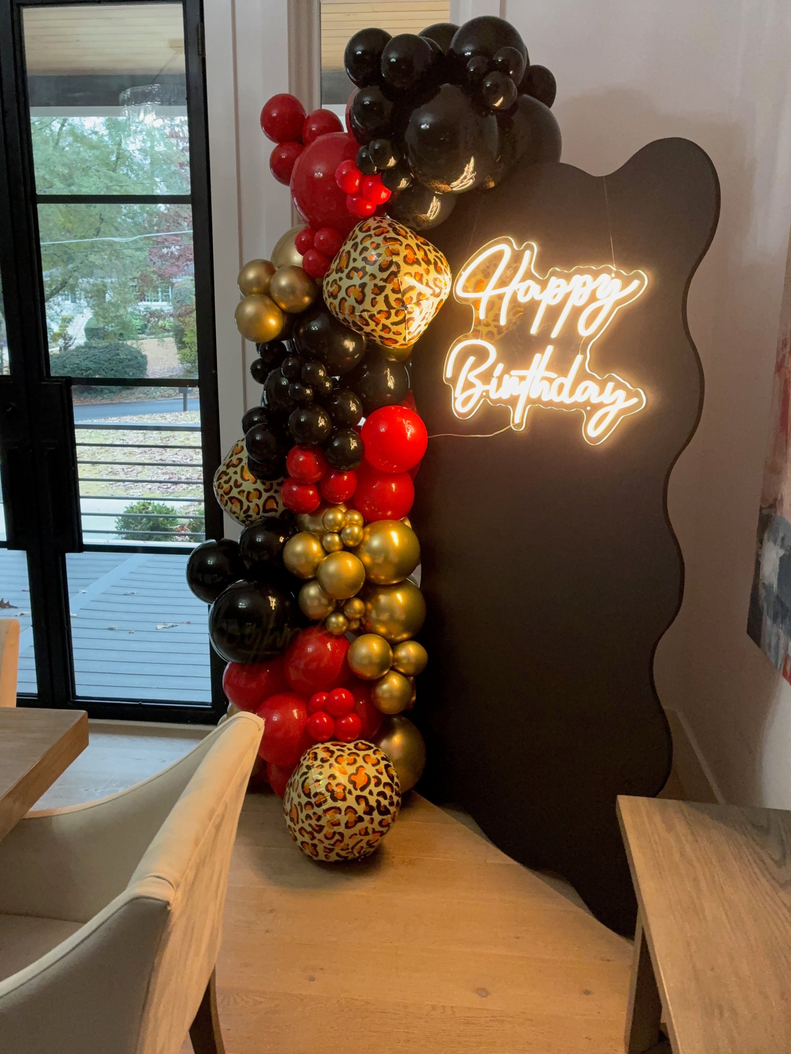 Wild LUX Birthday Backdrop