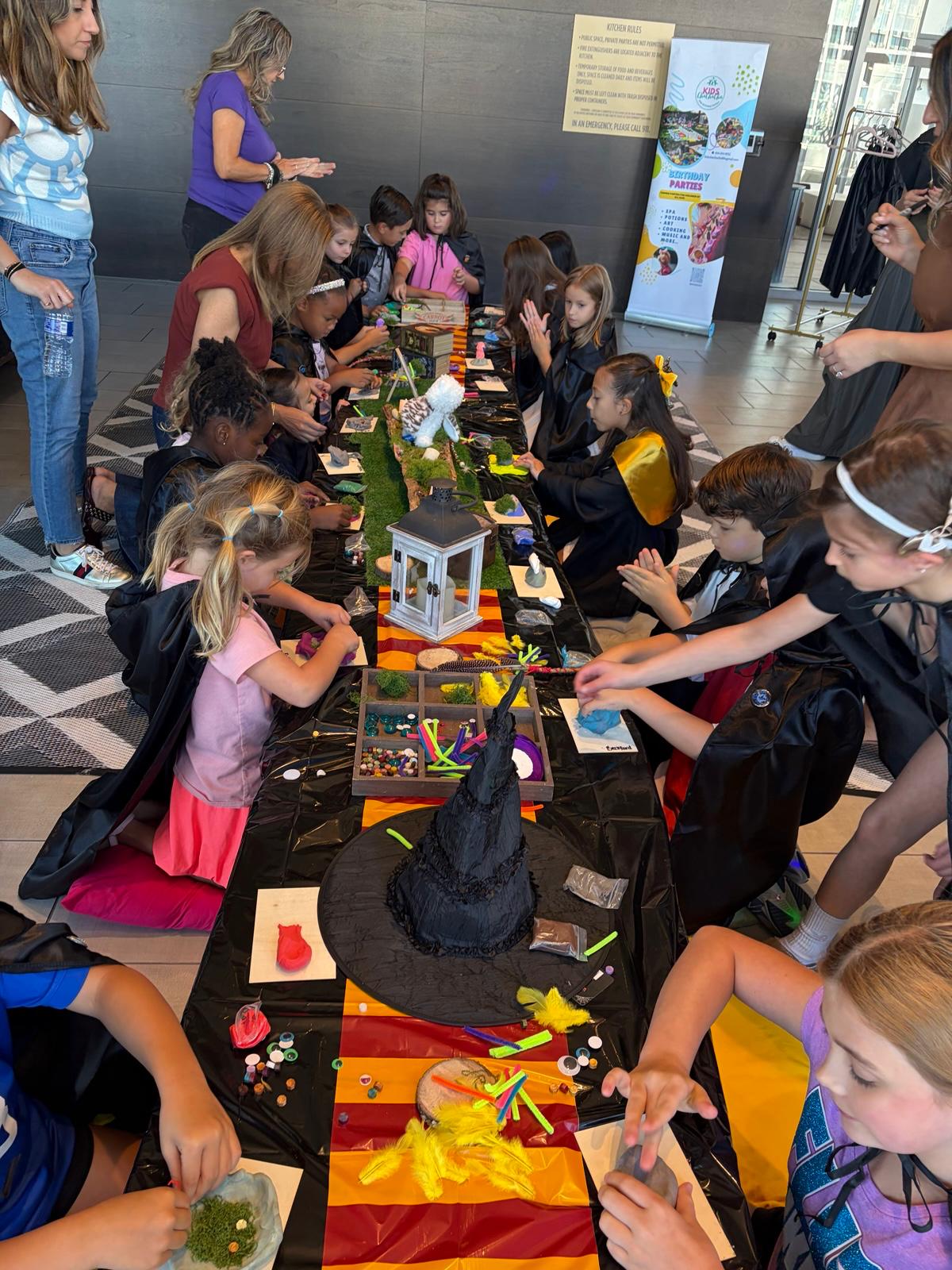 Wizard and Magic Potions Birthday Party