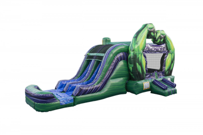 The Hulk Smash Combo with Dual Lane Slide