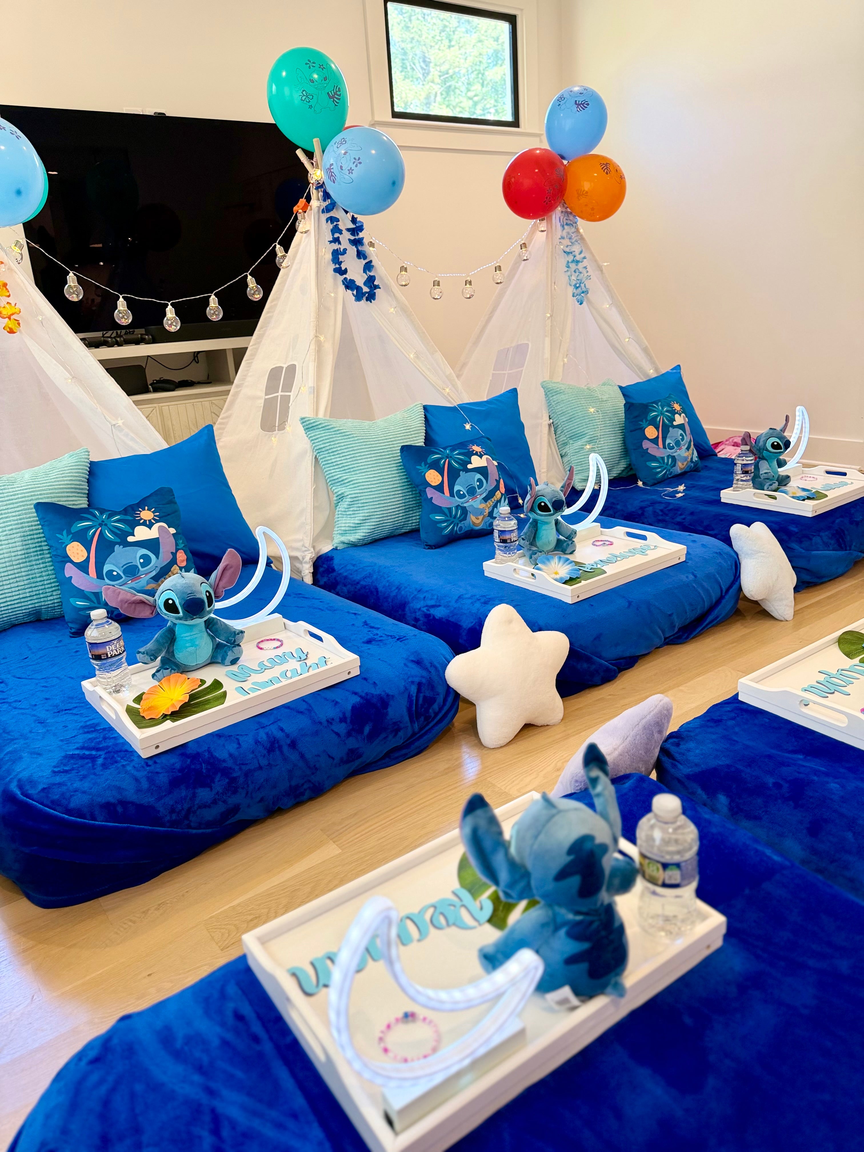 Themed Slumber Party Teepees by Cozy Corner Sleepovers