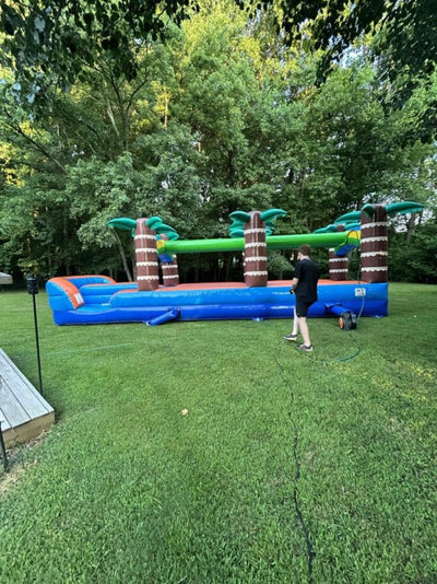 33' Tiki Tropic Dual Lane Slip N Slide