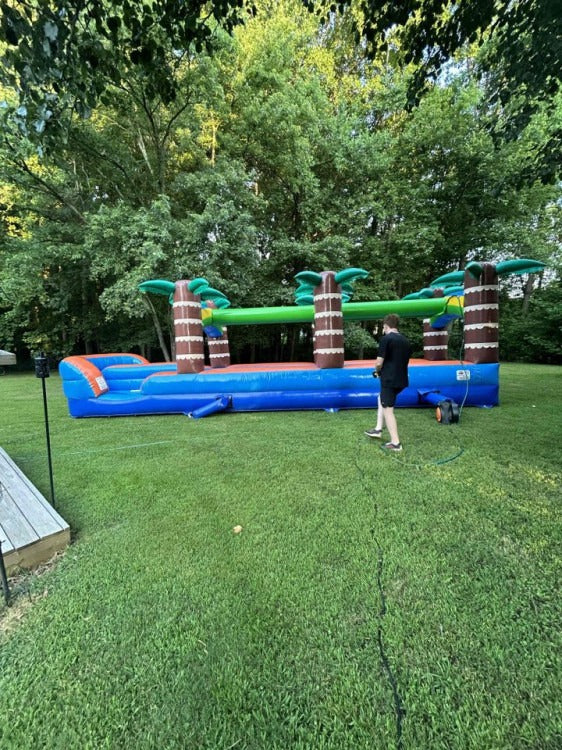 33' Tiki Tropic Dual Lane Slip N Slide