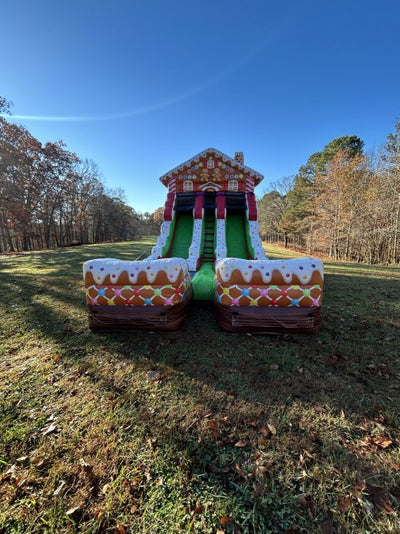 16' Dual Lane Gingerbread Slide