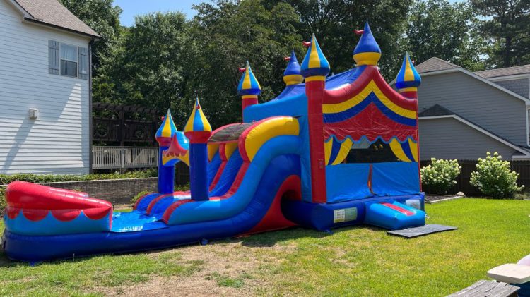 Big Top Circus XL Bounce and Dual Slide Combo