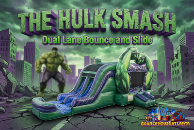 The Hulk Smash Combo with Dual Lane Slide