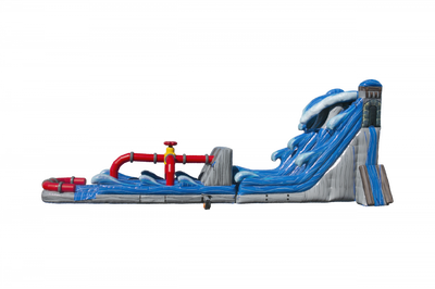 22' Hoover Dam Dual Lane Water Slide