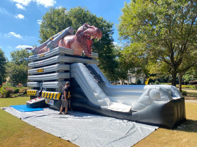 T-Rex XL Bounce and 15′ Slide
